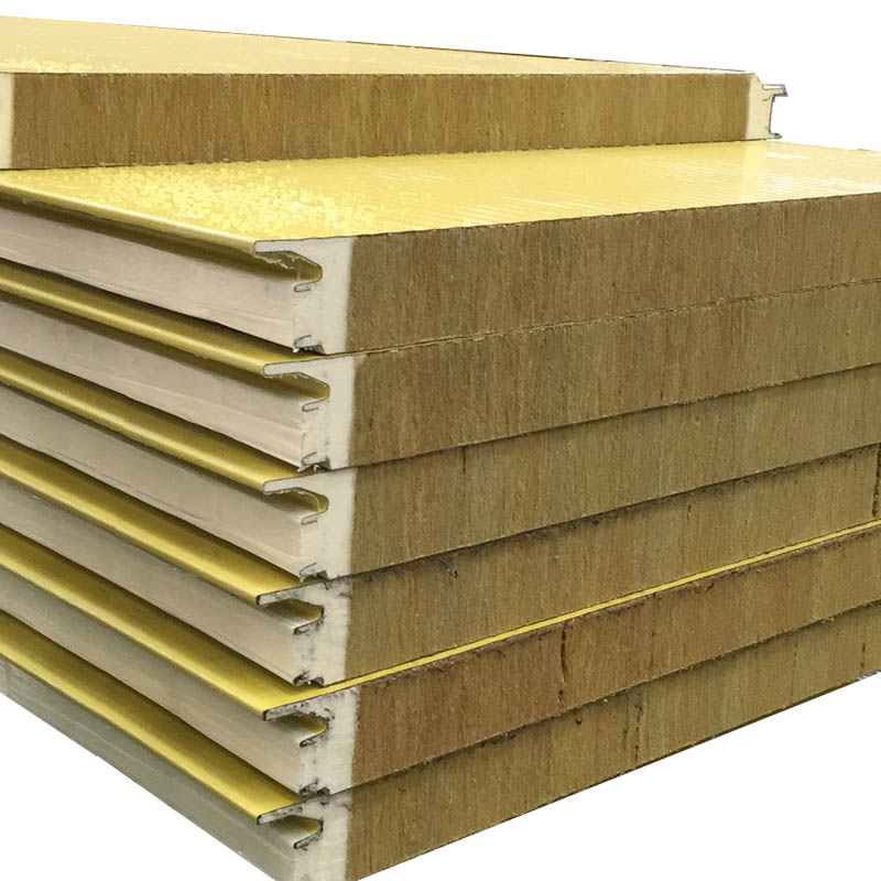 PU Rock Wool Sandwich panel